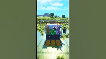 Minecraft Flower Farm #minecraft #minecraftbuilding