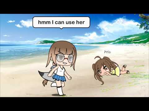 Beach farts with a little girl