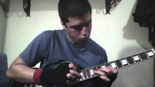 Arsis - Haunted Fragile and Frozen guitar solo cover