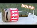 💣Camping TRIP ALARMS using over-sized powder loads