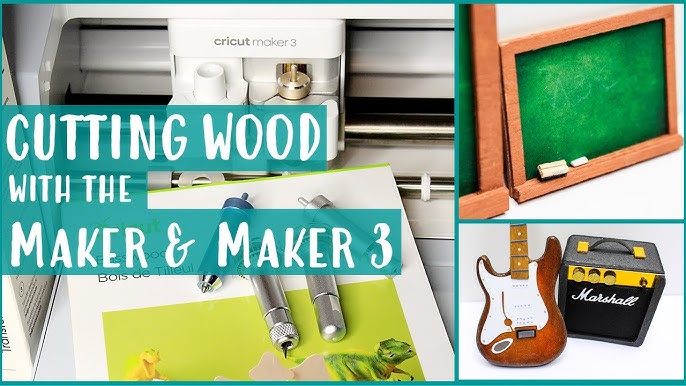How to Cut Wood with the Cricut Maker - Angie Holden The Country