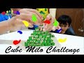 [SERU] CUBE CHALLENGE MILO feat Haidar &amp; Papah Haidar | Permainan Seru &amp; Menarik