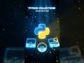 Python Collections Explained in 60 Seconds 🚀 | List, Tuple, Set & Dictionary #Shorts #learnpython