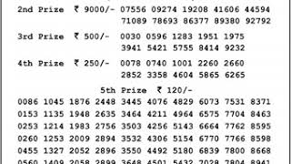 Nagaland Lottery Dear Flamingo Evening Result 06082018