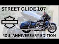 HARLEY DAVIDSON STREET GLIDE 107ci || 40th ANNIVERSARY EDITION || ACCESSORIES #streetglide 