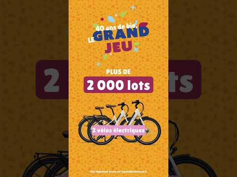 Grand jeu concours des 40 ans de Biocoop !