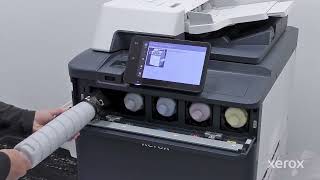 Xerox® PrimeLink® C9265/75/81 Color Printer Replace Toner Cartridges