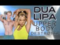 Dua lipa upper body dumbbell workout 14 min  pridefit