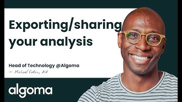 Getting Started Part 6: Exporting Reports