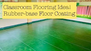 How to apply RubberBase Floor Coating