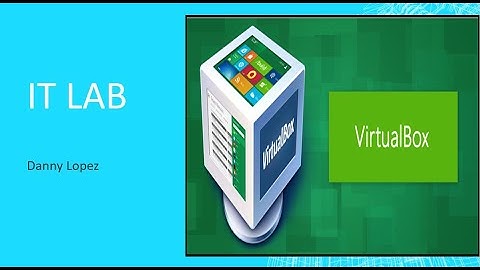 Setting up Virtual Box Server with DHCP and Windows 10 computer Part 1