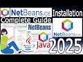 Install NetBeans IDE 25 with JDK on Windows 11 (2025 Guide)