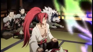 Rimuru showing off his demon lord power to Hiiro| That Time I Got Reincarnated as a Slime: The Movie