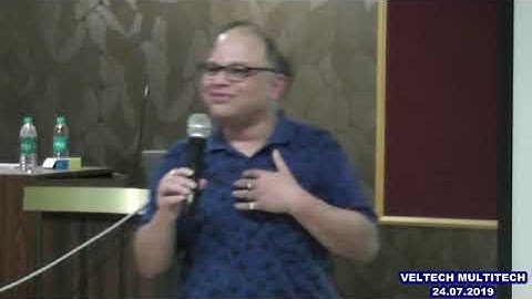 VELTECH MULTITECH DEPT OF MECHANICAL GUEST LECTURE - 24.07.2019