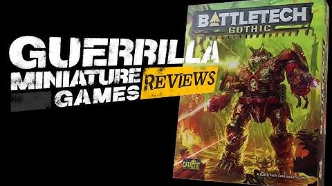 GMG Reviews - Battletech: Gothic by Catalyst Game Labs (Part One: The Box)