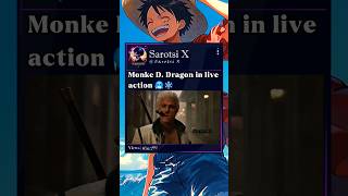 Monkey D. Dragon Saves Luffy In The Live Action