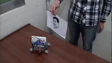 Android Two Wheel Balancing Robot Face Recognition Test