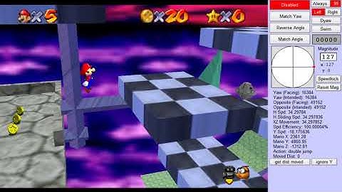 [TAS/SM64 Freerun] Pause-Buffering Abuse