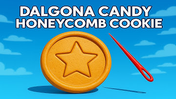 Dalgona Candy Honeycomb Cookie - 22