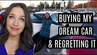 VLOG: I impulsively bought my dream car & regretted it