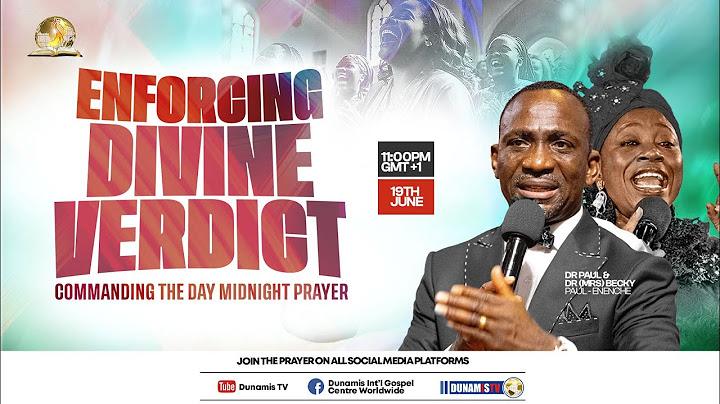 COMMANDING THE DAY MIDNIGHT PRAYER || ENFORCING DIVING VERDICT || 19-06-2025