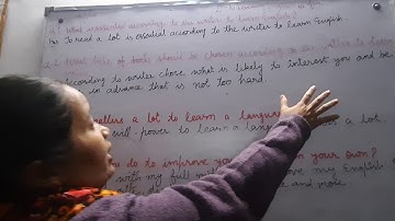 5th Class | English | Question Answer - Learning English is Fun