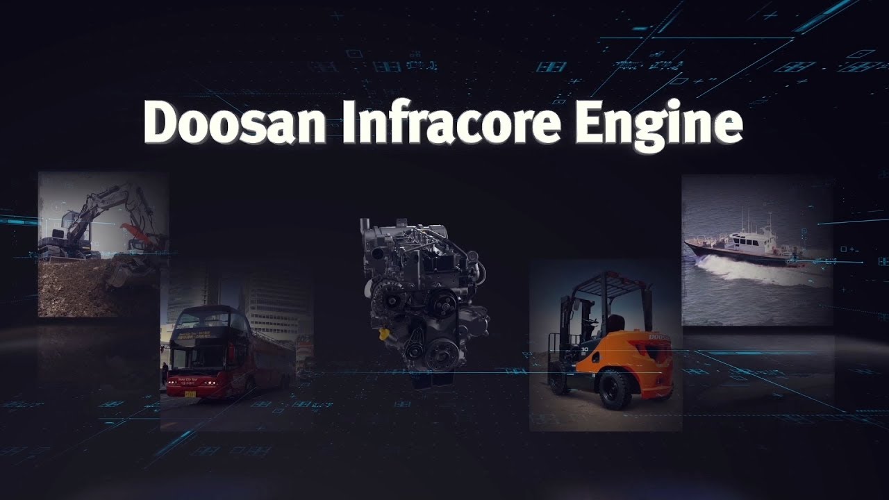 Doosan Infracore Engine 2018 PR - YouTube