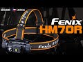 Fenix HM70R -  1600 Lumen 4x LED - USB-C Rechargeable Headlamp