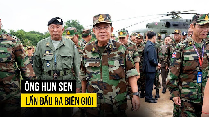 Ông Hun Sen lần đầu ra biên giới từ khi căng thẳng Campuchia - Thái Lan bùng lên