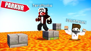 OĞUZ ASLAN İLE UZUN NOOB PARKURU HARİTASI  Minecraft