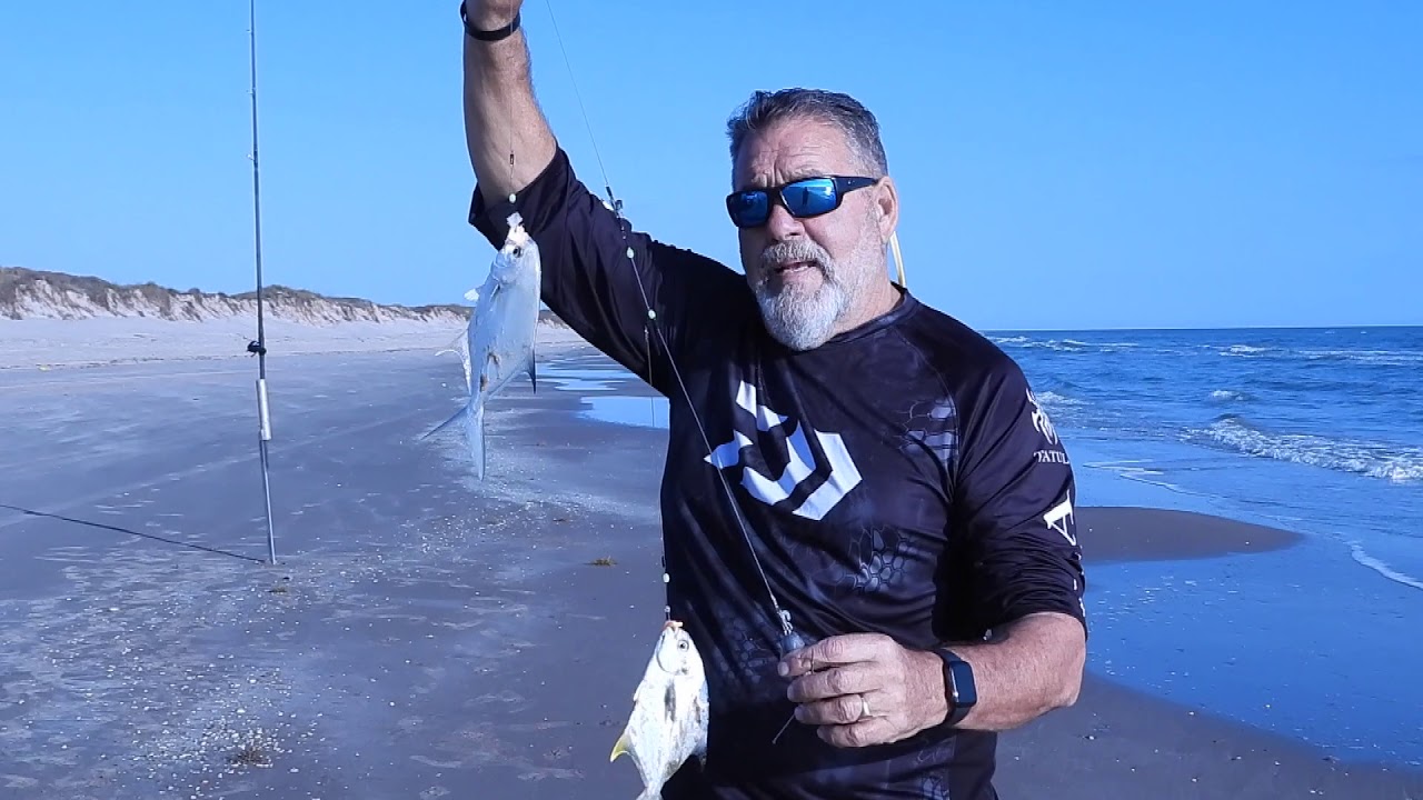 Fishing PINS 020321 (Padre Island National Seashore Texas) YouTube