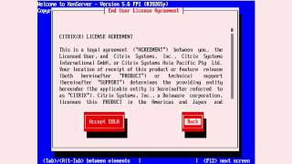 Instalando Citrix XenServer Instalando Citrix XenServer