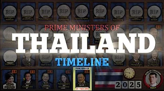 Prime Ministers of Thailand Timeline (Anutin Charnvirakul UPDATE)