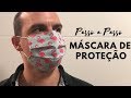DIY Mascara proteção de tecido para o rosto - JEITO FÁCIL - covid19 #FiqueEmCasa e Costure #Comigo