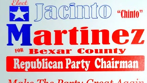 Jacinto Martinez Bexar County GOP Chair candidate