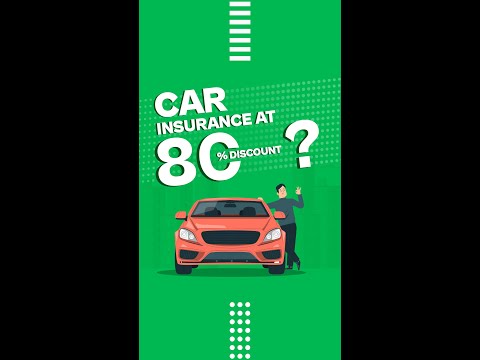 Car Insurance Discounts Explained | 80% Discount on Car Insurance #shorts
