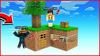 MİNECRAFT ama SKYBLOCK 😱 - Minecraft