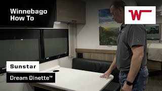 Winnebago Sunstar:: How to Operate Your Dream Dinette