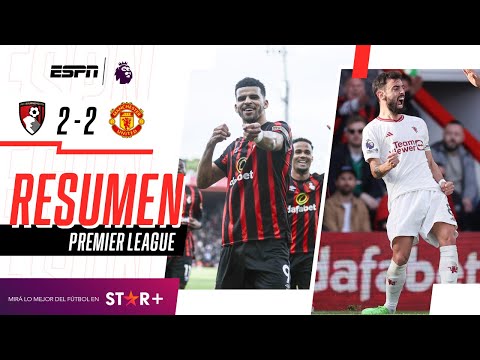 Manchester United empató contra Bournemouth por la Premier | RESUMEN Y GOLES