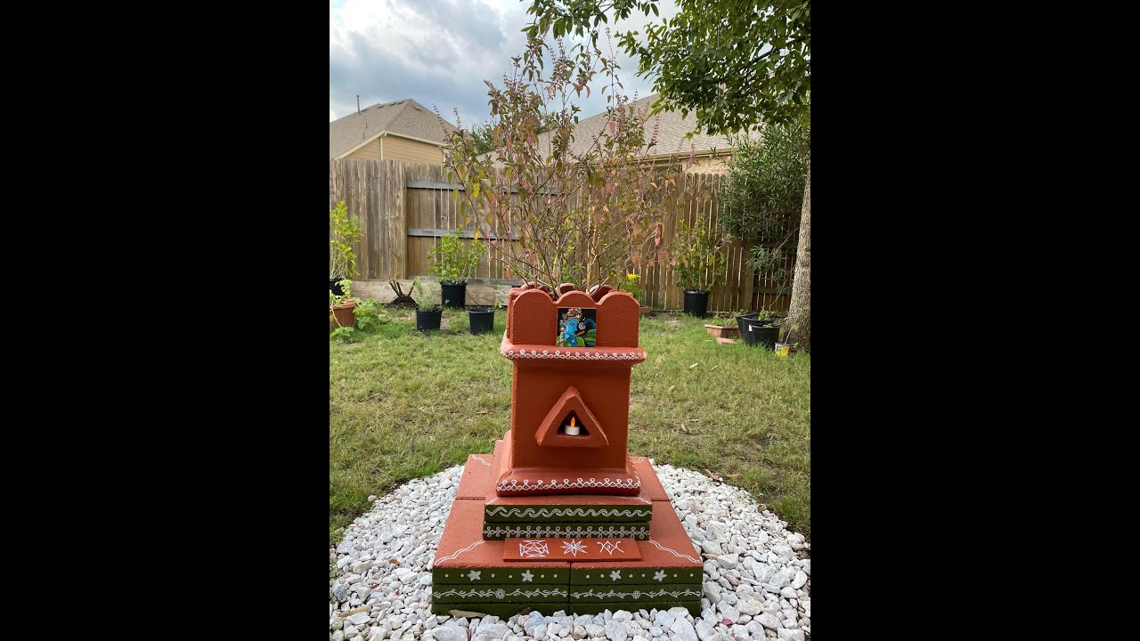 Building a Tulasi Brindavana #diy