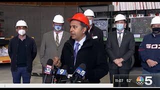 Congressman Krishnamoorthi Visits Site Of Elgin O'Hare Western Access Project