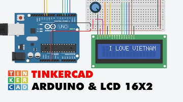 Lập Trình Arduino - Hiệu ứng chạy chữ I LOVE VIETNAM trên màn hình LCD 16x2 - Minh Exer