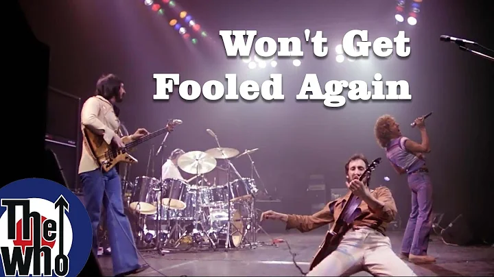 Won't get fooled again - The Who (Shepperton Studios, 1978)