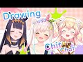 Drawing + Chit Chat! イナ!ねね!イオフィ!の Girls Talk!【hololiveID】
