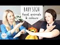 BABY SIGN LANGUAGE: Learn Animals, Foods and Colours