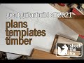 Great Guitar Build Off 2021 - Double Cut - Episode 1/5 - Plans, Templates, and Timber