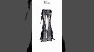 which one do you prefer? || #y2kpop #jeans #lowrisejeans #2000s #2000saesthetic #edit #fyp