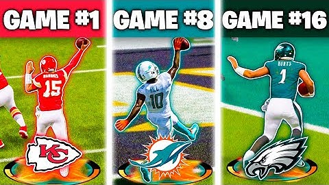 I Scored A TOUCHDOWN With EVERY Week Two Winning Team In Madden 23!