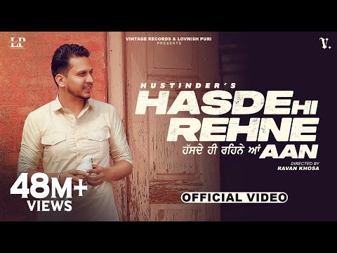 Hasde Hi Rehne Aan (Official Video) Hustinder | Black Virus | Vintage Records | Punjabi Songs