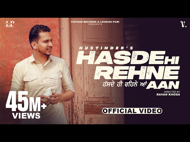 Hasde Hi Rehne Aan (Official Video) Hustinder | Black Virus | Vintage Records | Punjabi Songs class=